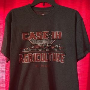 TRACTOR farming SHIRT CIH Case IH Agriculture size LARGE distressed